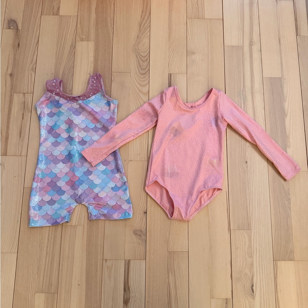Girls Gymnastics Leotard Bundle